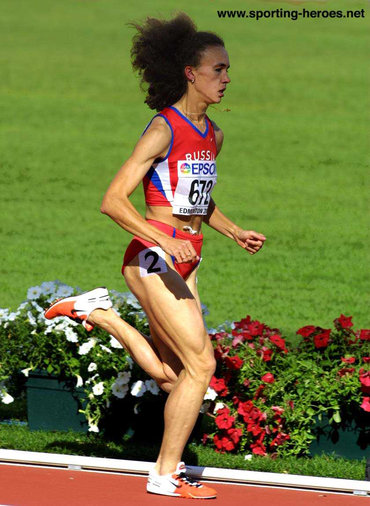 Natalya Gorelova - Russia - 1500m bronze at 2001 World Championships.