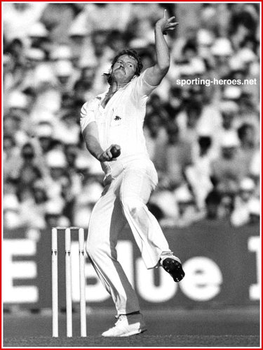 Paul Allott - England - Test Record for England.