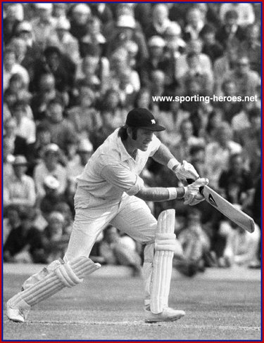 Dennis Amiss - England - Test Record v Pakistan