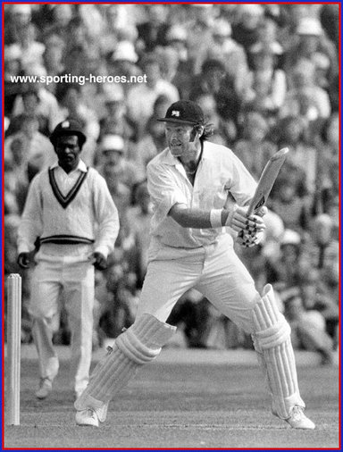 Dennis Amiss - England - Test record against The West Indies.
