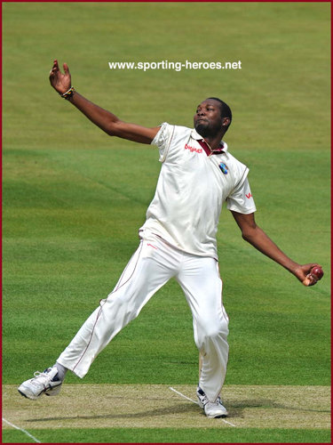 Sulieman Benn - West Indies - Test Record