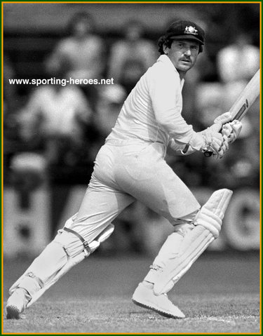 Allan Border - Australia - Test Record v India