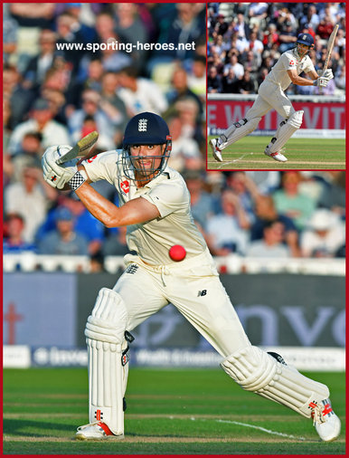 Alastair Cook - England - Test Record v West Indies