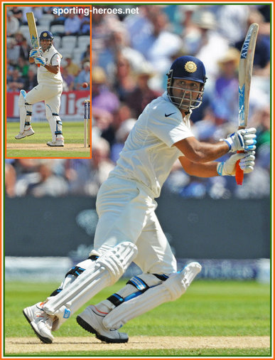 M S DHONI - India - Test Record v England