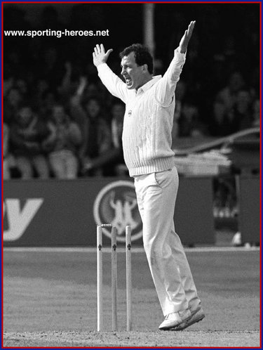 John Emburey - England - Test Record v Pakistan