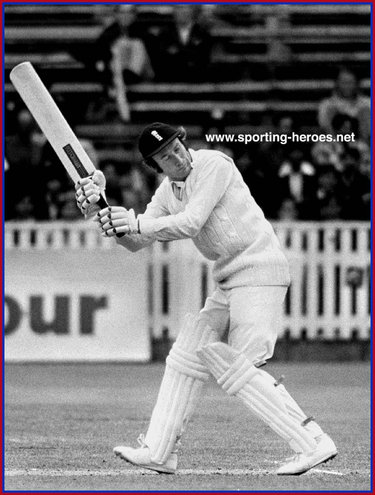 Keith Fletcher - England - Test Record v Pakistan