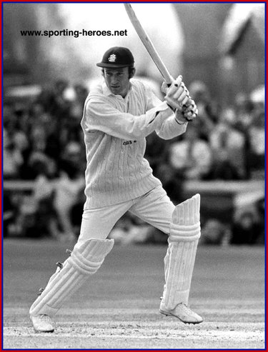 Keith Fletcher - England - Test Record v West Indies