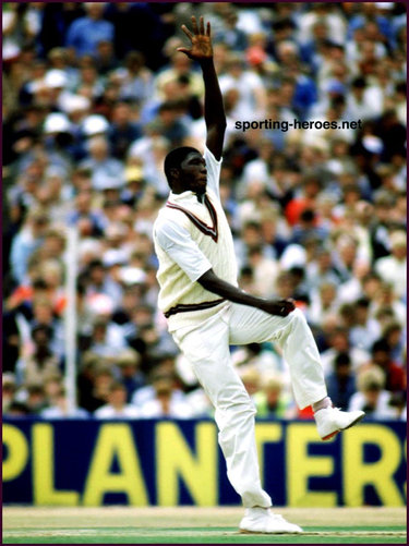 Joel Garner - West Indies - Test Record v England