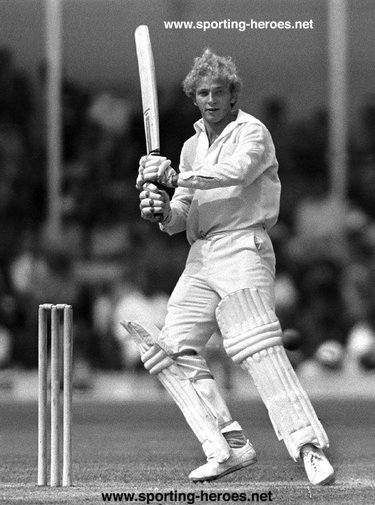 David Gower - England - Brief biography of England Cricket Career.