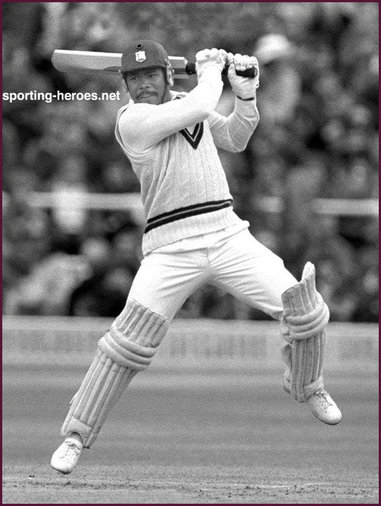 Gordon Greenidge - West Indies - Biography of International cricket career.