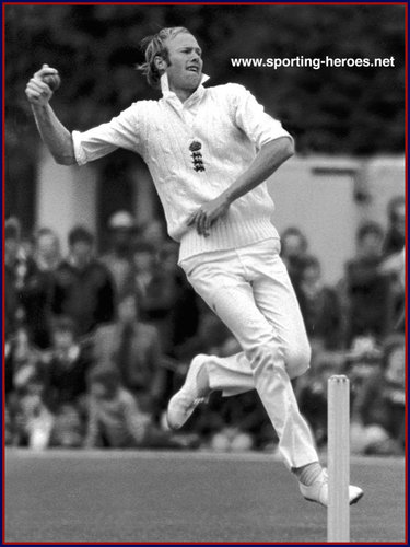 Tony Greig - England - Test Record v West Indies