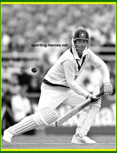 Andrew Hilditch - Australia - International Test cricket Career for Australia.