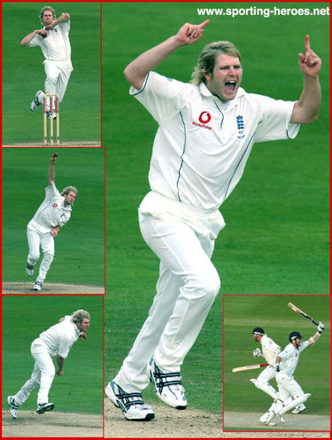Matthew Hoggard - England - Test Record v Australia