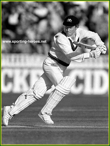 Kim Hughes - Australia - Test Record v West Indies & N.Z.