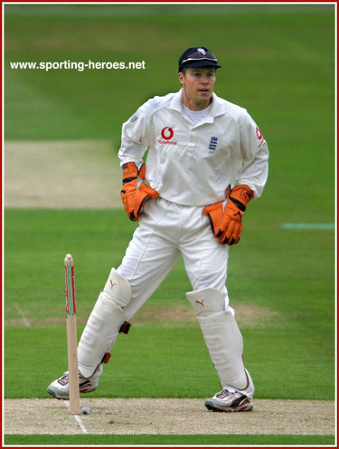 Geraint Jones - England - Test Record v New Zealand