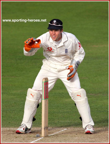 Geraint Jones - England - Test Record v Pakistan