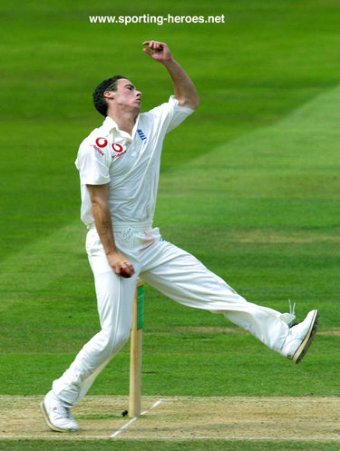 Simon Jones - England - Test Record