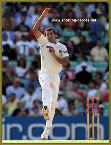 Zaheer Khan - India - Test Record v West Indies