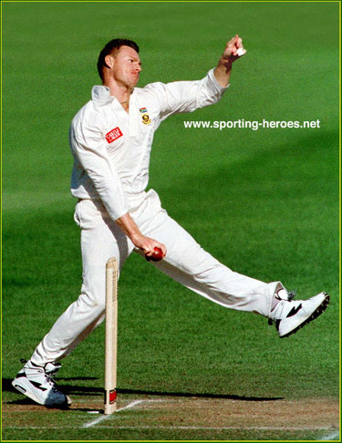 Lance Klusener - South Africa - Test Record (Part 1) 1996-98
