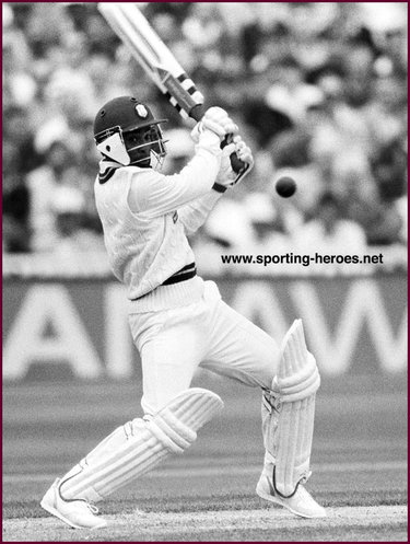 Gus Logie - West Indies - Test Record v Australia