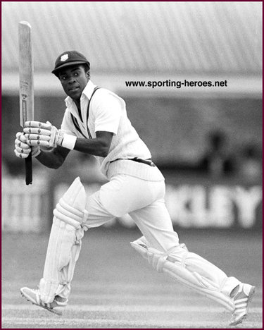 Gus Logie - West Indies - Test Record v India