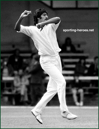 Sarfraz Nawaz - Pakistan - Test Record v West Indies