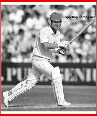 Chris Smith - England - Cricket Test Record for England.