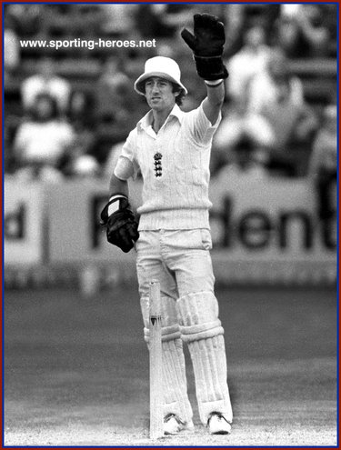 Bob Taylor - England - Test Record v India