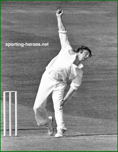 Jeff Thomson - Australia - Short biography of his cricket career.