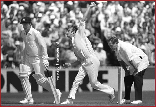Derek Underwood - England - Test Record v Australia