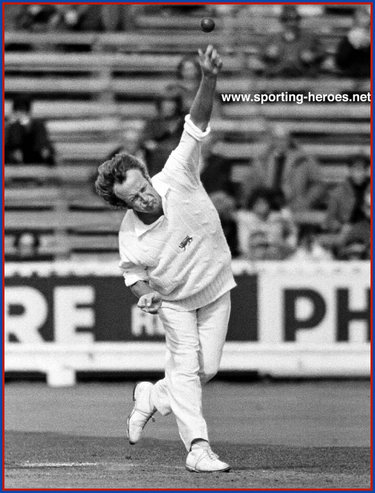 Derek Underwood - England - Test Record v Pakistan