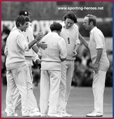 Derek Underwood - England - Test Record v West Indies