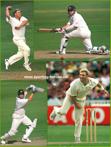 Shane Warne - Australia - Test Record v India