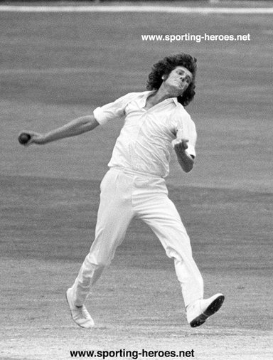 Bob Willis - England - Brief biography of his International cricket career.