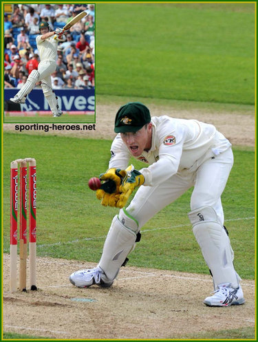 Brad Haddin - Australia - Test Record 2005 to 2010.
