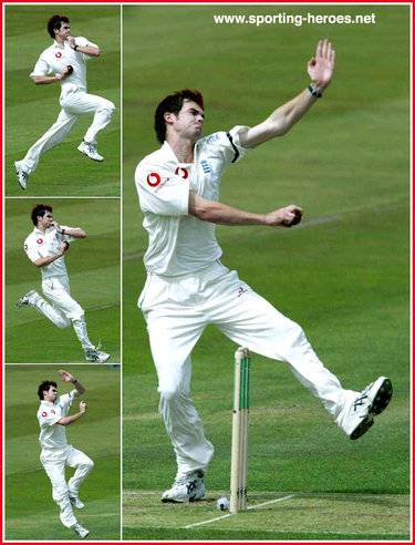James Anderson - England - Test Record v South Africa. 2003-2017.