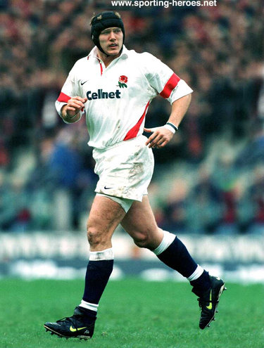 Garath Archer - England - International Rugby Union Caps.