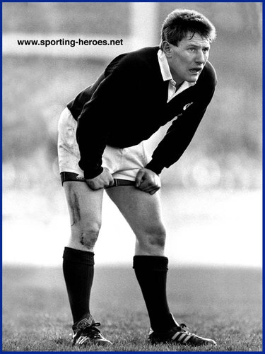 Gary Armstrong - Scotland - Biography of his International Scottish rugby career.