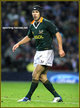 De Wet BARRY - South Africa - International Rugby Union Caps.