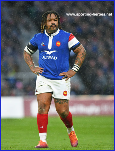 Mathieu Bastareaud - France - International Rugby Union Caps.