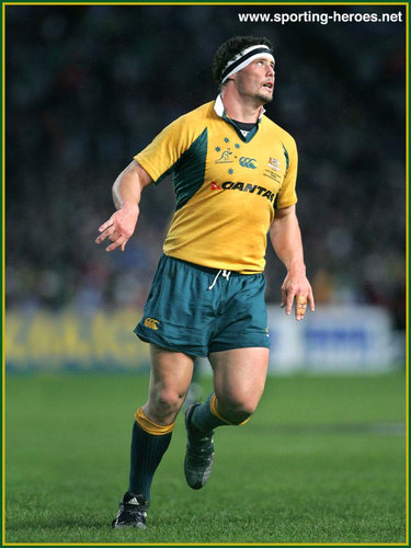 Alastair Baxter - Australia - International rugby union caps for Australia.