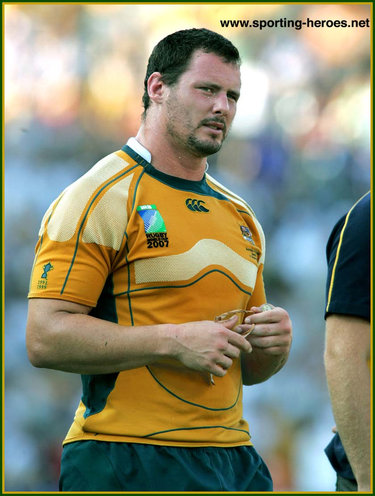 Alastair Baxter - Australia - 2007 World Cup