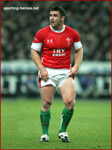 Huw Bennett - Wales - International Rugby Union Caps for Wales.