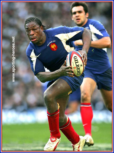 Serge Betsen - France - International Rugby Union Caps for France.