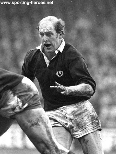 Mike Biggar - Scotland - International Rugby Caps for Scotland.