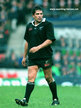 Zinzan BROOKE - New Zealand - International Rugby Union Caps for the All Blacks.