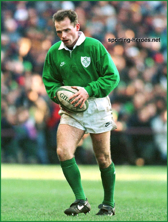 Paul BURKE - International Rugby Union Caps for Ireland. - Ireland