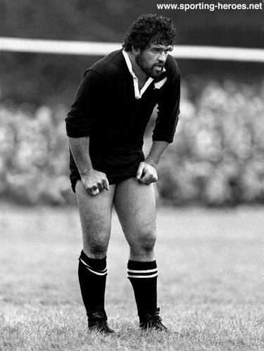 Billy Bush - New Zealand - International matches for the All Blacks.