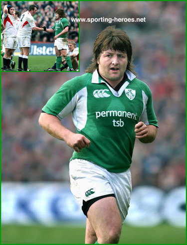 Shane Byrne - Ireland (Rugby) - International Rugby Union Caps for Ireland.