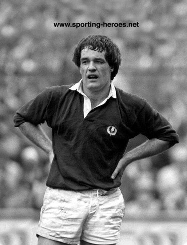 Jim Calder - Scotland - International  Rugby Union Caps.